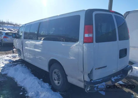2021 Chevrolet Express Passenger Rwd 3500 Extended Wheelbase Lt z USA, uszkodzony, nr VIN 1GAZGPF7XM1262486